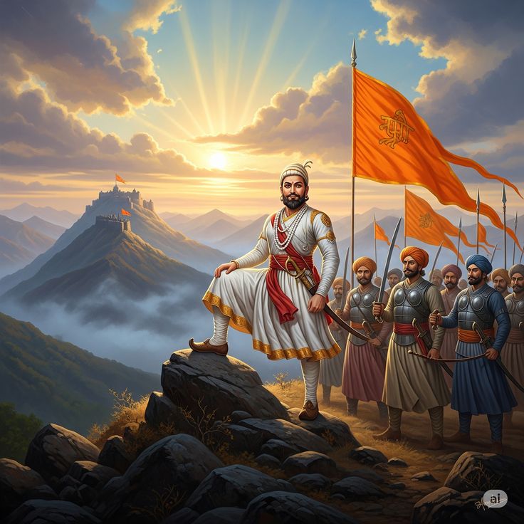 shivaji11 अध्याय 2: शिवाजी महाराज का ऐतिहासिक राज्याभिषेक – स्वराज्य के गौरवशाली जन्म की गाथा