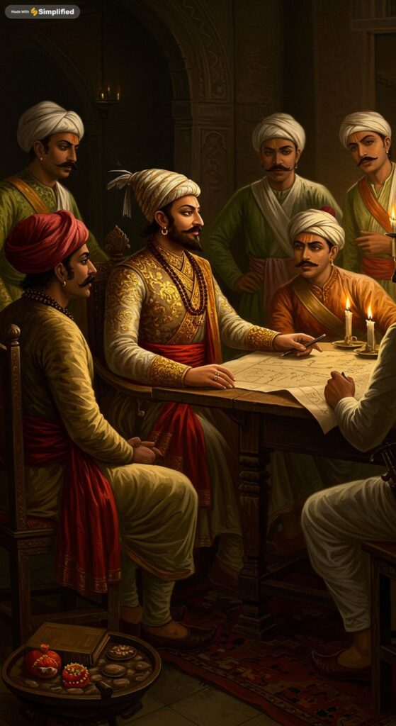 shivaji19-559x1024 अध्याय 2: शिवाजी महाराज का ऐतिहासिक राज्याभिषेक – स्वराज्य के गौरवशाली जन्म की गाथा