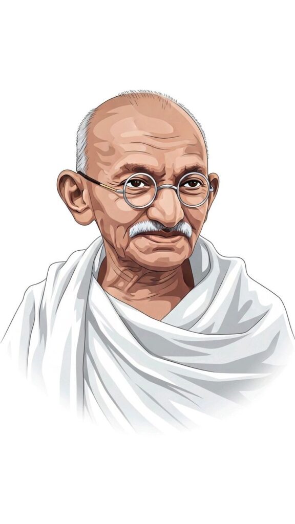 Gandhi2-11-576x1024 Mahatma Gandhi: Inspiring Journey of India’s Greatest Freedom Fighter