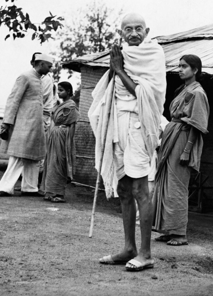 Gandhi6-735x1024 Mahatma Gandhi: Inspiring Journey of India’s Greatest Freedom Fighter