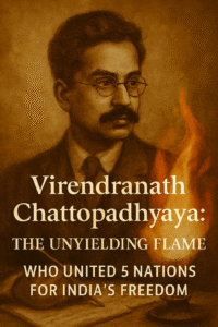 Read more about the article 🔥Virendranath Chattopadhyaya: The Unyielding Flame Who United 5 Nations for India’s Freedom