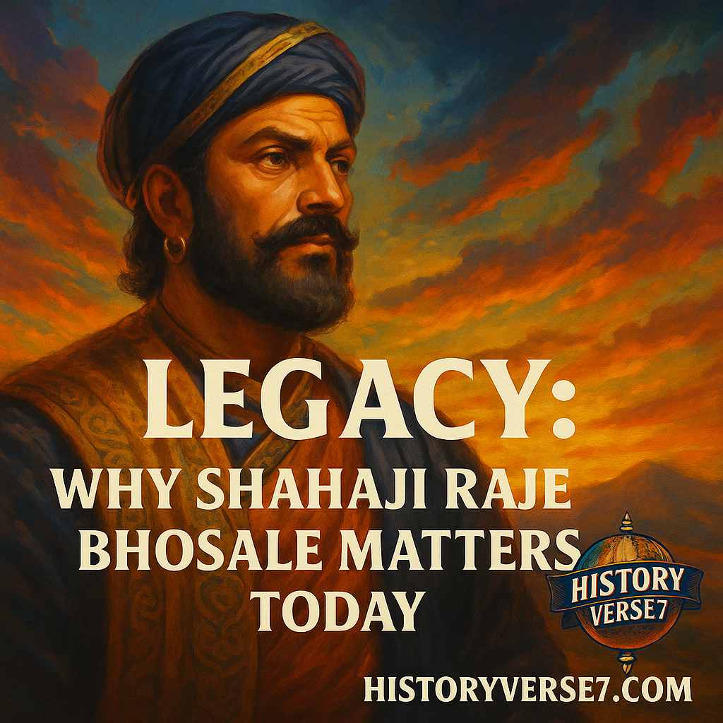 blog15-7 🔱Shahaji Raje Bhosale – The Unshaken Sword Behind Swarajya’s First 13 Flames of Freedom