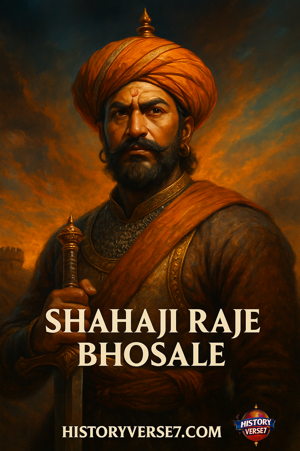 Read more about the article 🔱Shahaji Raje Bhosale – The Unshaken Sword Behind Swarajya’s First 13 Flames of Freedom