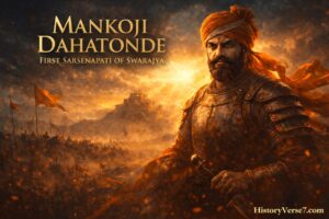 Read more about the article 👑⚔️ Mankoji Dahatonde: 11 Unbreakable & Legendary Truth — स्वराज्य के प्रथम सरसेनापति की सच्ची, प्रेरक और महाबलशाली वीर! 🛡️🔥🚩