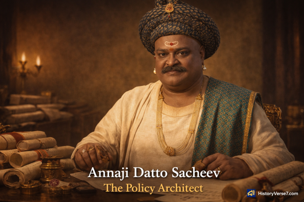 blog1-9-1024x683 👑⚔️ Annaji Datto Sacheev: 15 Unbreakable, Legendary & Verified Facts — 1647–1681 तक शिवाजी महाराज के अष्टप्रधानों का अडिग नीति-स्तंभ!