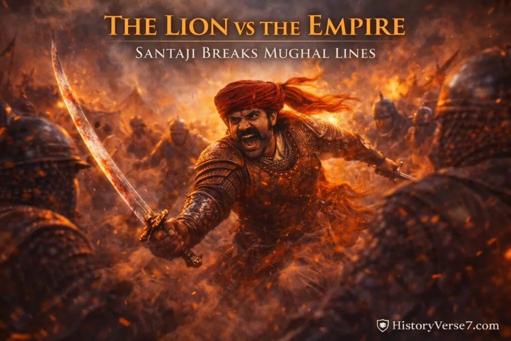 blog4-10-1024x683 👑⚔️ Santaji Ghorpade: 11 Unbreakable, Legendary & Untold Facts — मराठा साम्राज्य के अद्वितीय महावीर सेनापति और औरंगज़ेब को काँपाने वाले अजेय योद्धा! 🛡️🔥🚩
