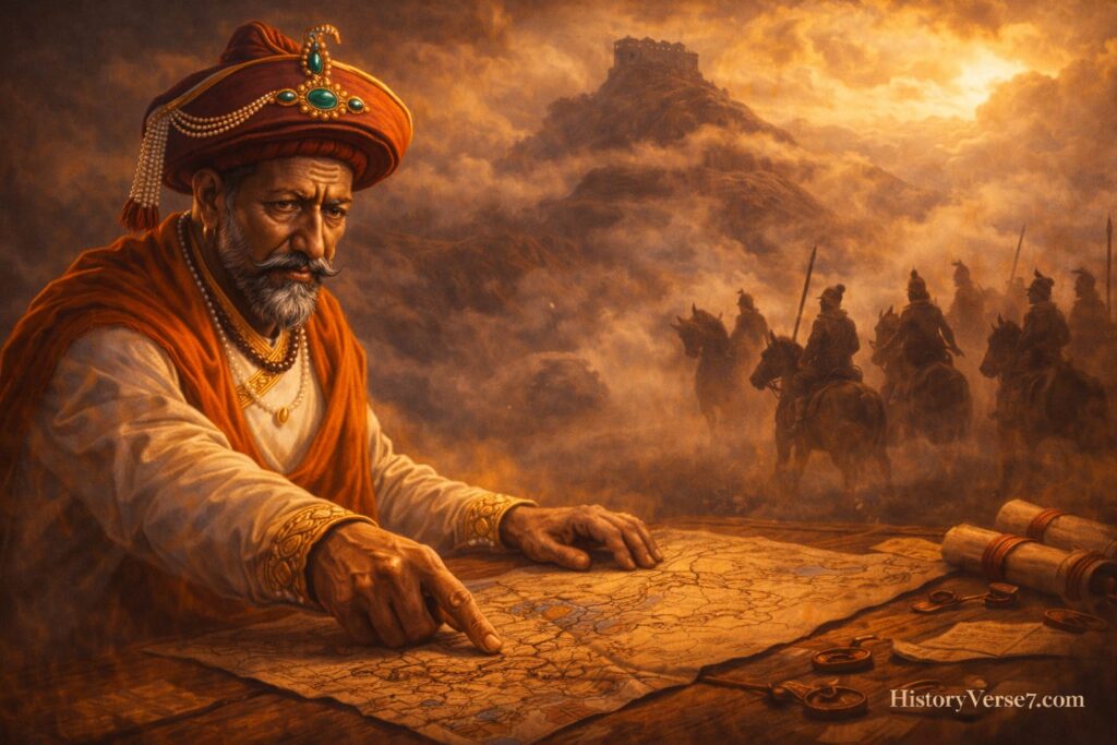 blog4-14-1024x683 👑⚔️ Moropant Trimbak Pingle: 11 Verified, Legendary & Unbreakable Facts — प्रथम पेशवा (1674–1683), प्रतापगढ़–सल्हेर के महानीतिकार और स्वराज्य की अडिग नीति-रीढ़! 🛡️🔥🚩