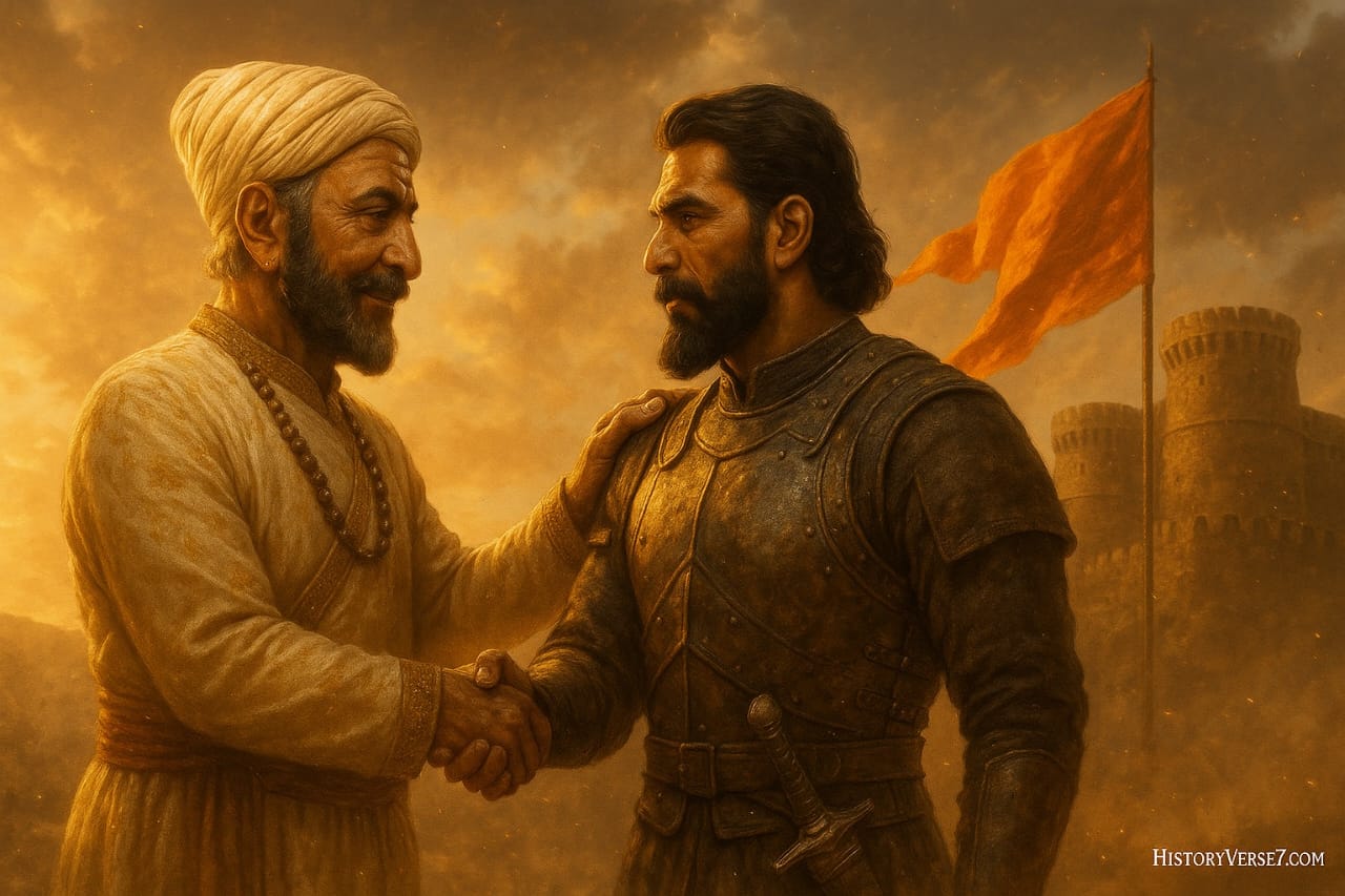 Read more about the article 👑⚔️ 21 Legendary Reasons क्यों Kondaji Farzand को “Shivaji Maharaj का सबसे खतरनाक गुप्त योद्धा” कहा गया! | The Unseen Lion of Swarajya.