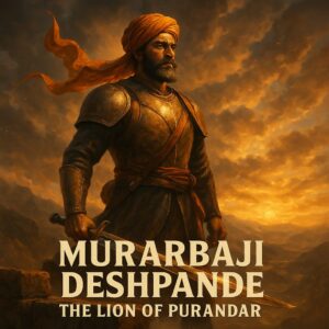 Read more about the article 👑⚔️ 17 Unbreakable & Legendary Facts: Murarbaji Deshpande — वह महावीर सेनापति जिसने मुग़लों के सामने “अजेय सिंह” बनकर खड़ा रहा! 🛡️🔥