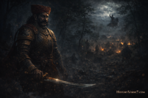 Read more about the article 👑⚔️ Mhaloji Ghorpade: 8 Unbreakable, Legendary & Unknown Facts — स्वराज्य के अदृश्य, अडिग स्तंभ जिनके बिना Santaji ‘सिंह’ नहीं बनते! 🛡️🔥🚩