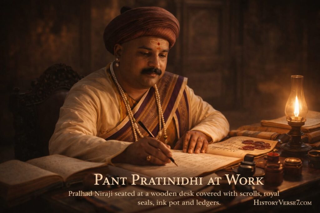 blog2-6-1024x682 👑⚔️ Pralhad Niraji: 6 Unbreakable & Legendary Truth — मराठा साम्राज्य के पहले पंत प्रतिनिधि की सच्ची, दूरदर्शी और प्रेरक कहानी! 🛡️🔥