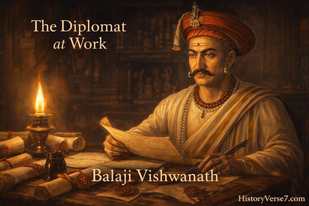 blog2-6-1024x683 👑⚔️ Balaji Vishwanath Bhat: 8 Unbreakable, Legendary & Untold Stories — मराठा साम्राज्य के दूसरे संस्थापक की रणनीति, कूटनीति और अमर विरासत! 🛡️🔥