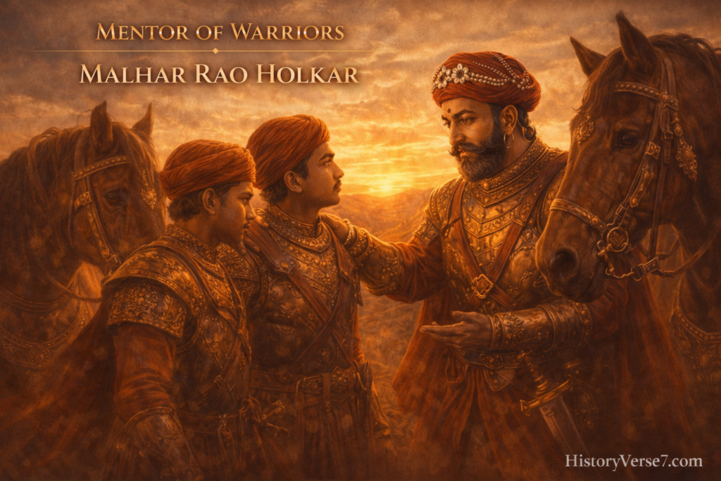 blog8-5-1024x683 👑⚔️ Malhar Rao Holkar: 9 Unbreakable, Legendary & Untold Stories — मराठा साम्राज्य के महान योद्धा की वीरता, रणनीति और अमर विरासत! 🛡️🔥