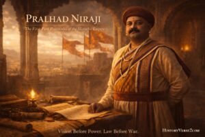 Read more about the article 👑⚔️ Pralhad Niraji: 6 Unbreakable & Legendary Truth — मराठा साम्राज्य के पहले पंत प्रतिनिधि की सच्ची, दूरदर्शी और प्रेरक कहानी! 🛡️🔥