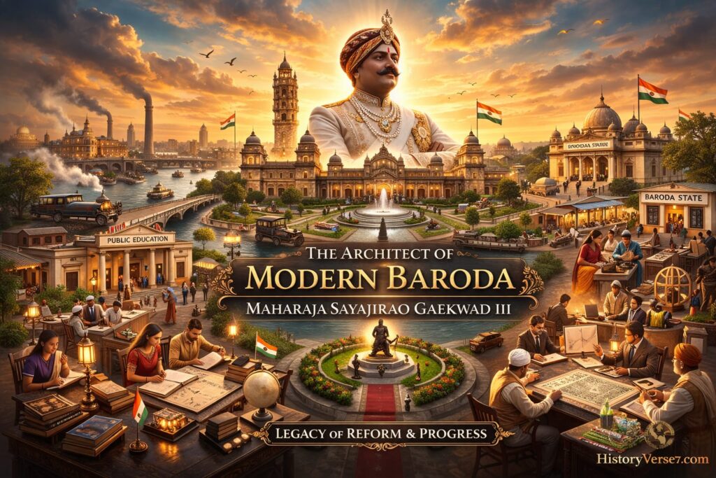 cover-8-1024x683 Maharaja Sayajirao Gaekwad III: 7 Revolutionary Reforms That Transformed Modern India | Definitive Historical Analysis