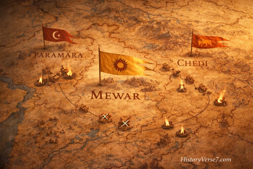 blog2-3-1024x683 Rawal Vijai Singh Mewar: The Brilliant Diplomatic King Whose Paramara Marriage and Chedi Alliance Transformed 12th Century Guhila Power