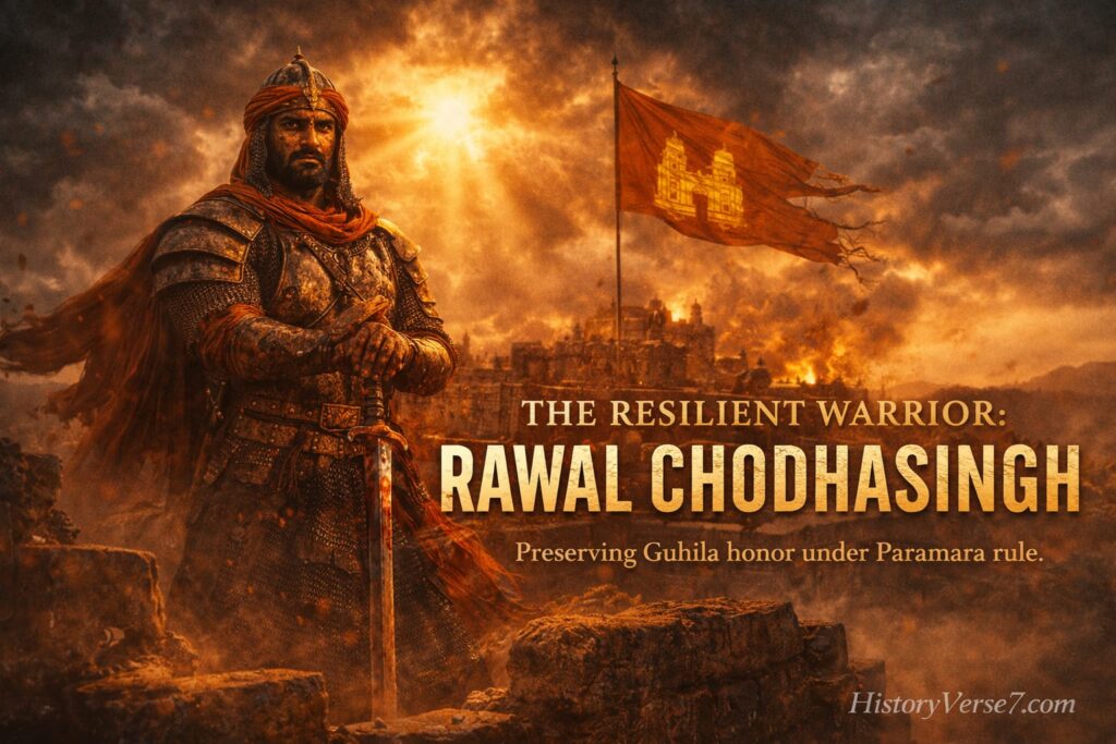 cover-6-1024x683 Powerful Rawal Chodhasingh (1138–1148 CE): The Resilient Warrior Who Fearlessly Preserved Guhila Honor and Lineage Under Paramara Rule in 10 Remarkable Years