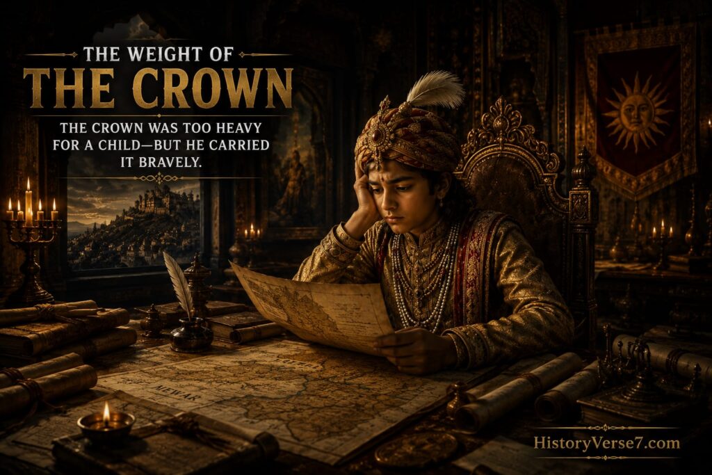 BLOG3-1024x683 Maharana Raj Singh II: The Brave Child King Who Faced Maratha Terror & Died at 18 (1754–1761 CE)