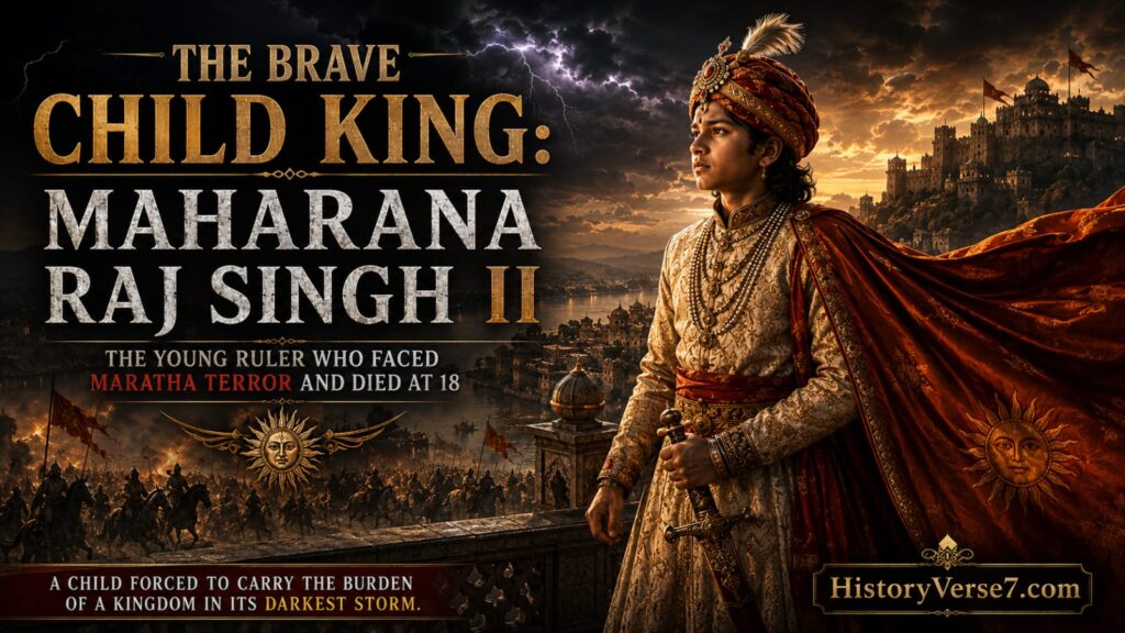 BLOG9-1024x576 Maharana Raj Singh II: The Brave Child King Who Faced Maratha Terror & Died at 18 (1754–1761 CE)