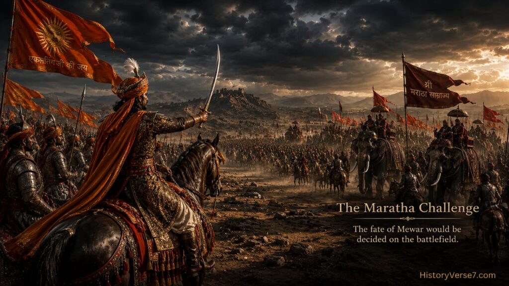 blog4-1-1024x576 Fearless Maharana Ari Singh II (1761–1773 CE): The Fierce Ruler of Mewar Who Defeated the Marathas and the French Commander Samru in 12 Remarkable Years