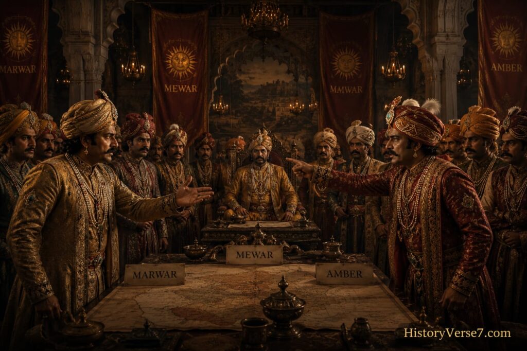 blog4-3-1024x682 Tragic Yet Glorious Maharana Bhim Singh (1778–1828 CE): The Resilient Ruler of Mewar and the Immortal Sacrifice of Krishna Kunwar in 50 Turbulent Years
