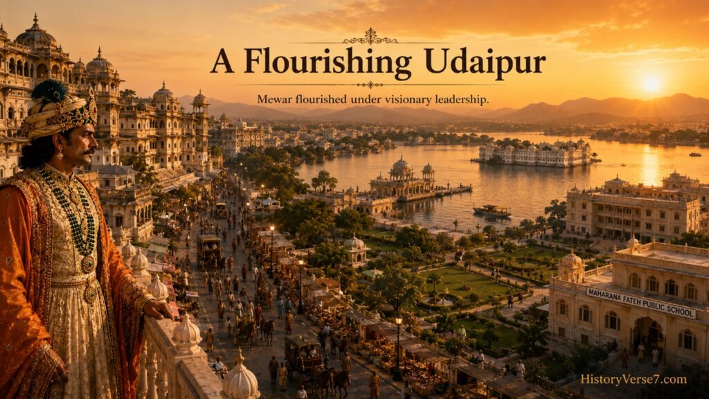 blog7-6-1024x576 Transformative Maharana Fateh Singh (1884–1930 CE): The Visionary Modernizer Who Led Mewar’s Golden Age of Reform in 46 Remarkable Years