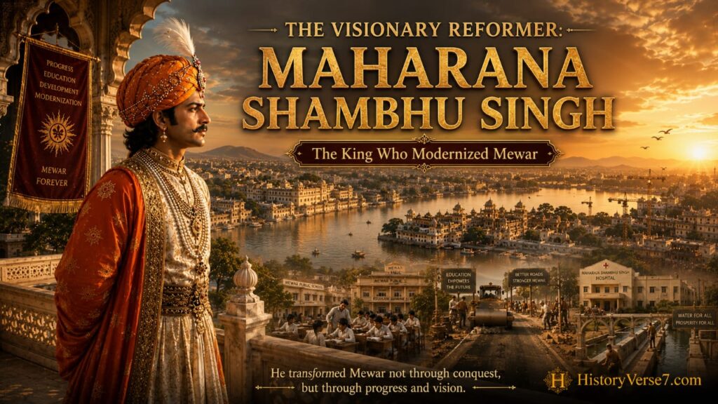 blog8-6-1024x576 Visionary Maharana Shambhu Singh (1861–1874 CE): The Remarkable Reformer Who Modernized Mewar in 13 Transformative Years