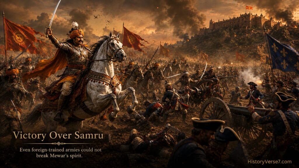 blog9-1-1024x576 Fearless Maharana Ari Singh II (1761–1773 CE): The Fierce Ruler of Mewar Who Defeated the Marathas and the French Commander Samru in 12 Remarkable Years