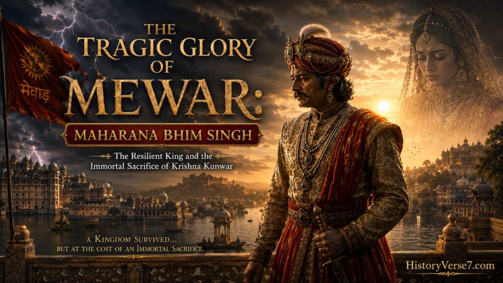 blog9-2-1024x576 Tragic Yet Glorious Maharana Bhim Singh (1778–1828 CE): The Resilient Ruler of Mewar and the Immortal Sacrifice of Krishna Kunwar in 50 Turbulent Years