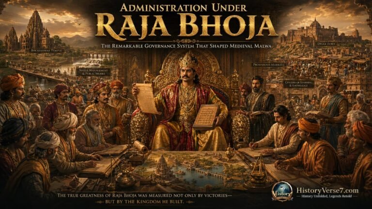 Administration Under Raja Bhoja