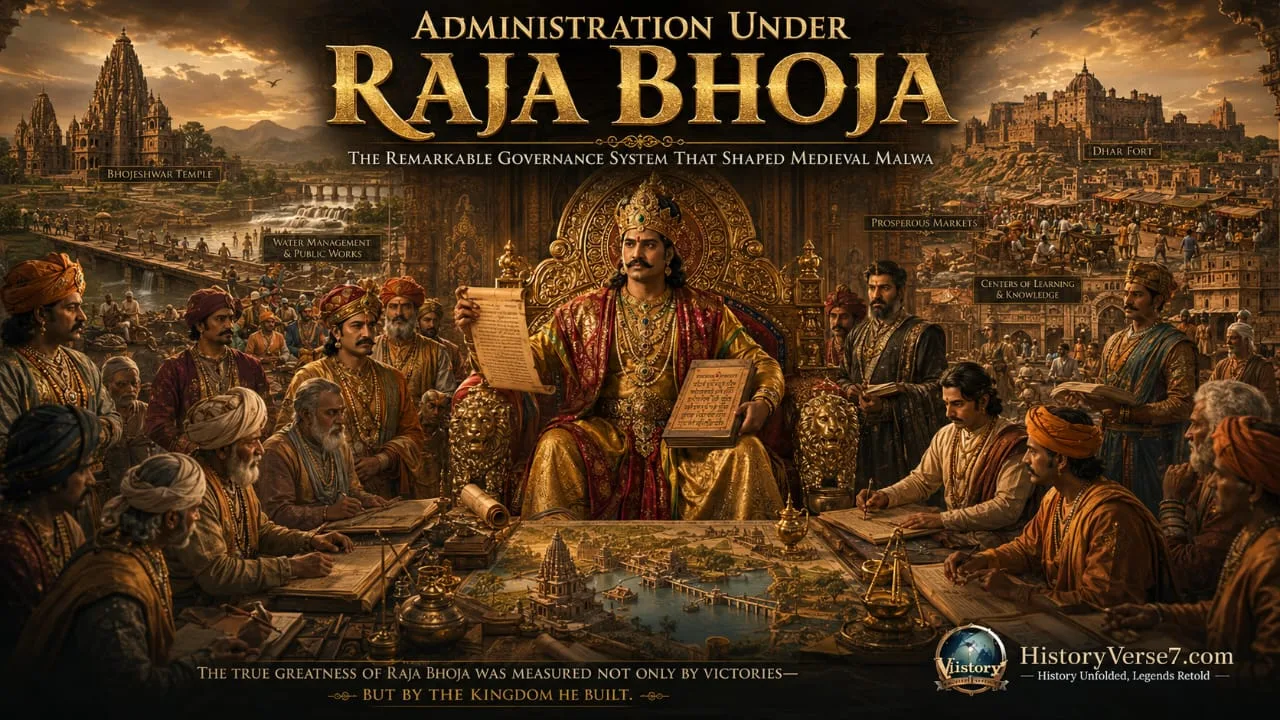 Administration Under Raja Bhoja