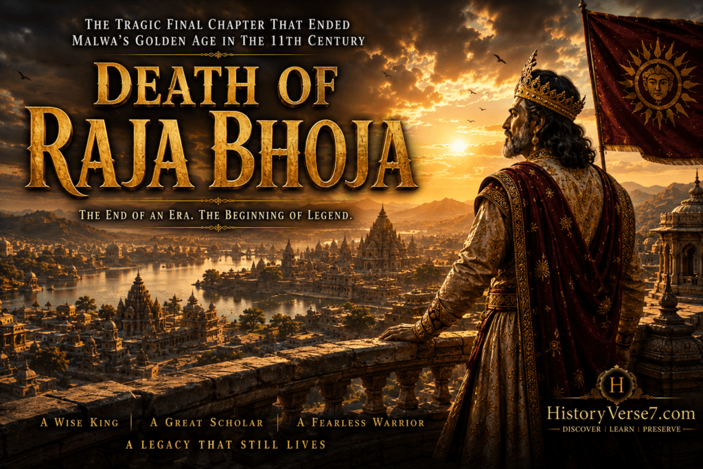 BLOG-1-2-1024x683 Death of Raja Bhoja: The Tragic Final Chapter That Ended Malwa’s Golden Age in the 11th Century