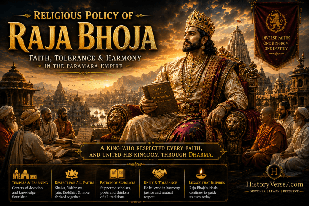 cover-1-1024x683 Religious Policy of Raja Bhoja: 7 Powerful Facts About Faith and Tolerance in the Paramara Empire