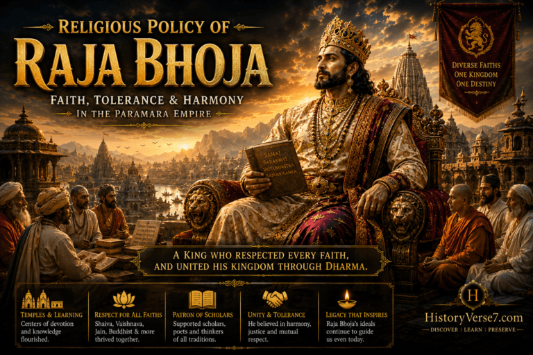 Religious Policy of Raja Bhoja
