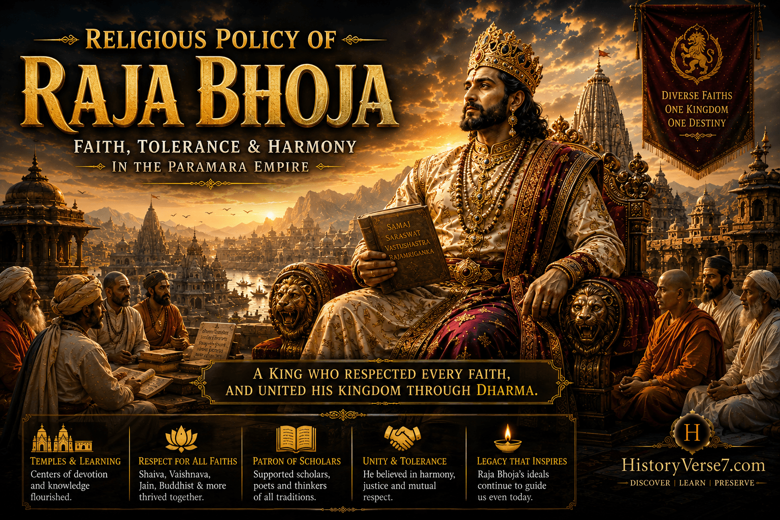 Religious Policy of Raja Bhoja