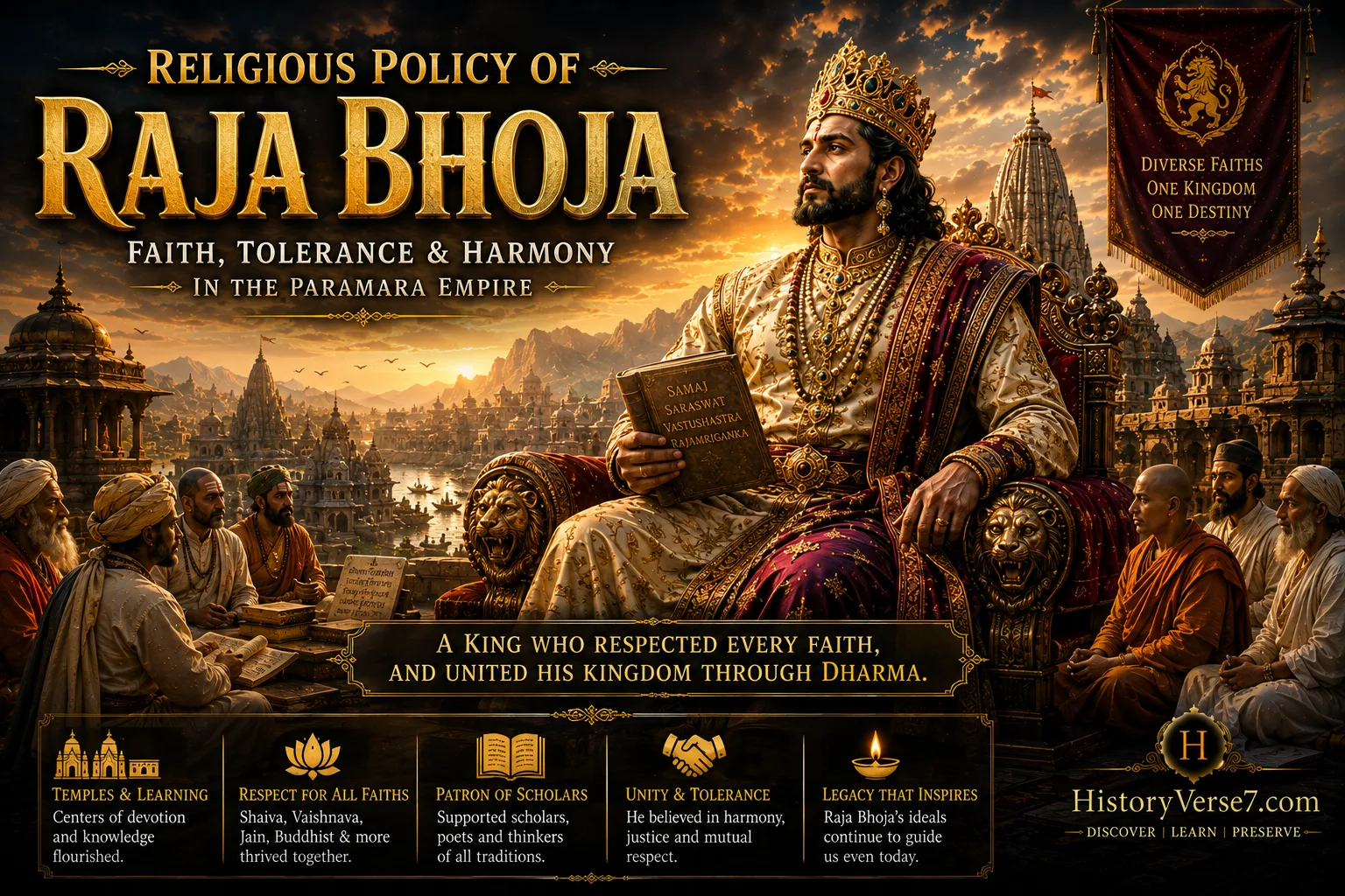 Religious Policy of Raja Bhoja