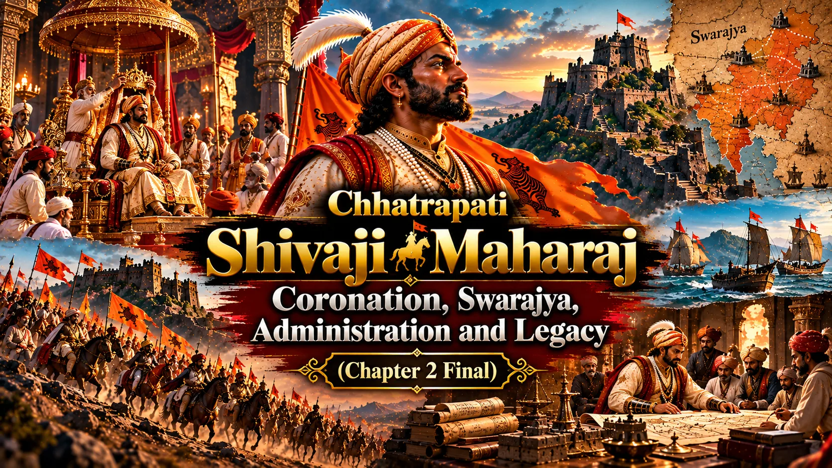 Chhatrapati Shivaji Maharaj: Coronation, Swarajya, Administration and Legacy (Chapter 2 Final)