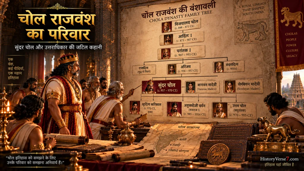 4-Family-tree-1-1024x576 सुंदर चोल का इतिहास: 10 ऐतिहासिक प्रमाण और चोल उत्तराधिकार की अनकही कहानी