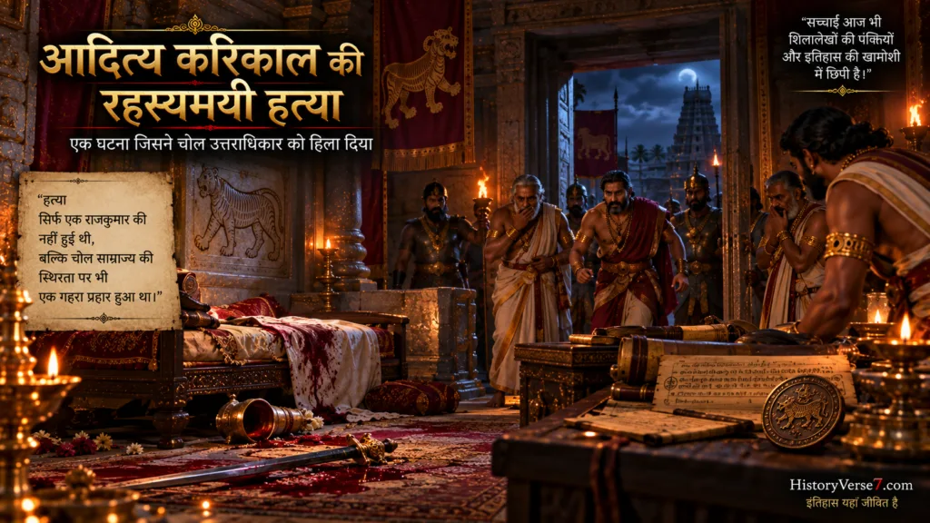6-आदित्य-करिकाल-की-हत्या-का-रहस्य-1024x576 सुंदर चोल का इतिहास: 10 ऐतिहासिक प्रमाण और चोल उत्तराधिकार की अनकही कहानी